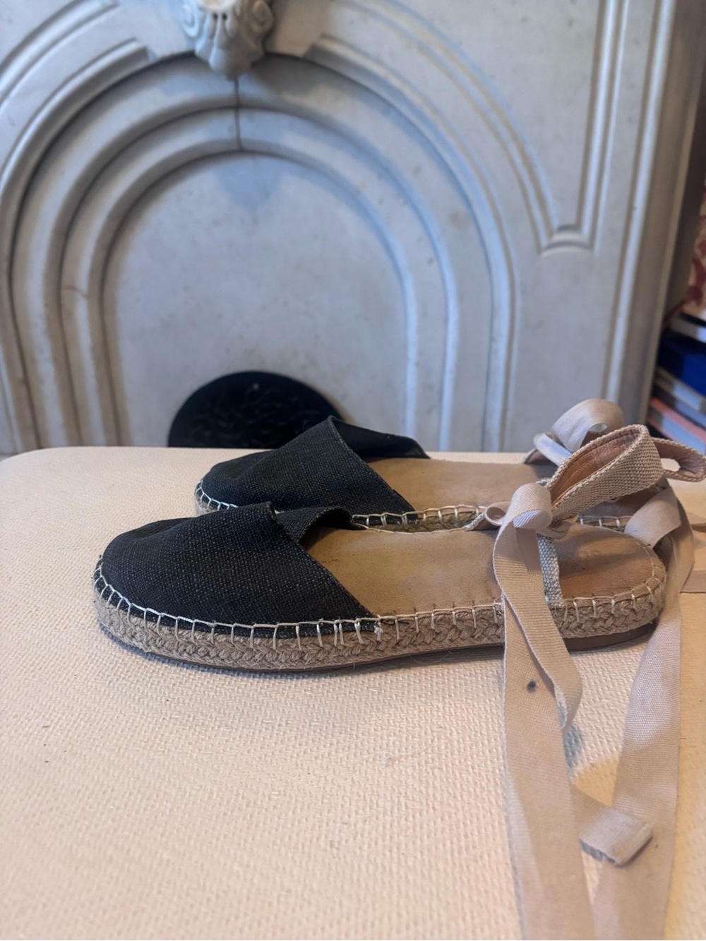 Old Navy Lace Up Espadrille Flats